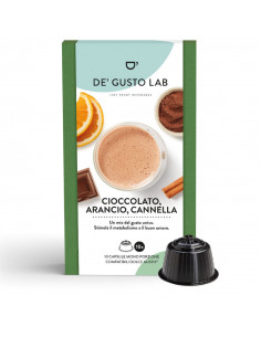 100 capsules compatible Dolce Gusto Chocolate, orange and...