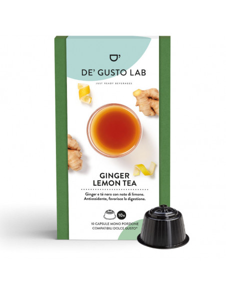 100 capsules compatible Dolce Gusto Ginger and Lemon - Dè Gusto Lab