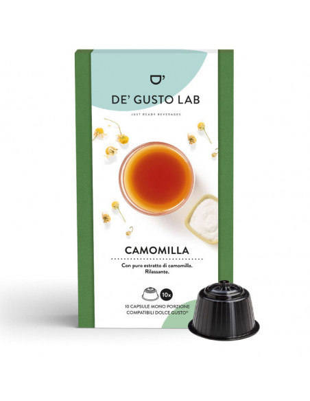 100 capsules compatible Dolce Gusto Chamomile - Dè Gusto Lab