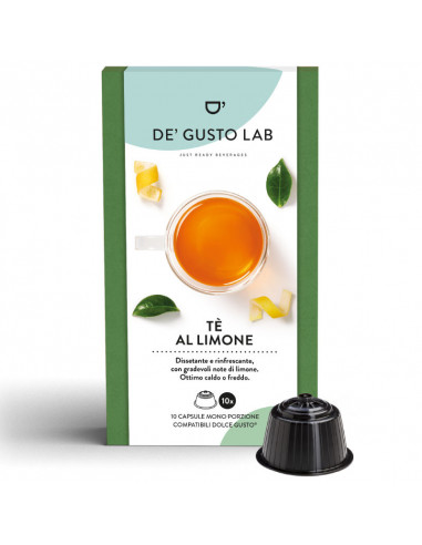 100 capsules compatible Dolce Gusto Lemon Tea - Dè Gusto Lab