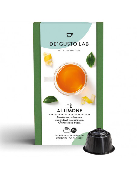 100 capsules compatible Dolce Gusto Lemon Tea - Dè Gusto Lab