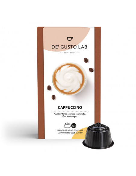 100 capsule compatibili Dolce Gusto Cappuccino - Dè Gusto Lab