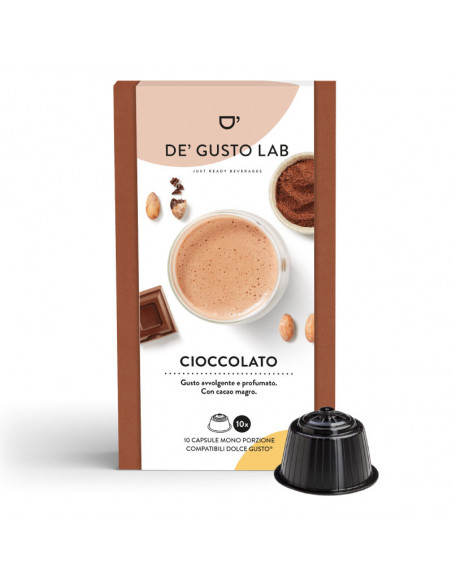 100 capsules compatible Dolce Gusto Chocolate - Dè Gusto Lab
