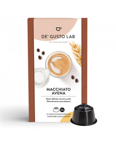 100 capsules compatible Dolce Gusto Cappuccino oats - Dè Gusto Lab