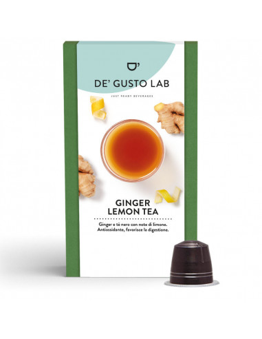 150 capsule compatibili Nespresso Zenzero e Limone - Dè Gusto Lab