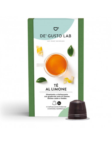 150 capsules compatible Nespresso Lemon Tea - Dè Gusto Lab