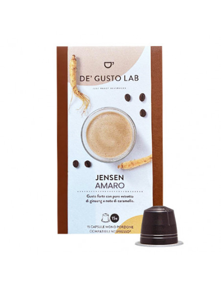 150 capsule compatibili Nespresso Ginseng Amaro - Dè Gusto Lab