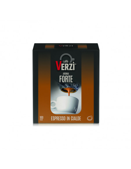 100 Cialde Filtro Carta ese 44 mm miscela Forte - Verzì