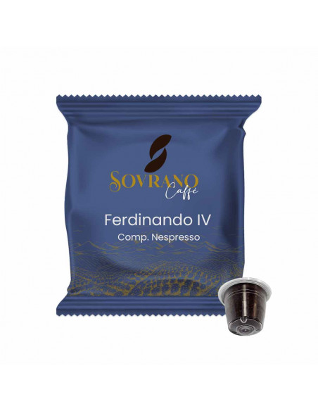 100 capsules compatible Nespresso Ferdinand IV - Sovrano