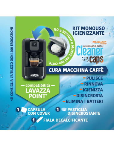 Cleanercaps Lavazza Point Monouso