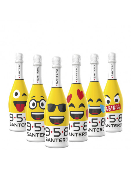 Bottiglia 958 SANTERO EMOJI Extra Dry lt 0,75