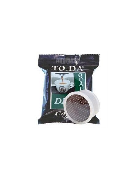 100 CAPSULES COMPATIBLE SYSTEM LAVAZZA ESPRESSO POINT MIXTURE DEK - TODA GATTOPARDO (EXPIRY: 8/23)